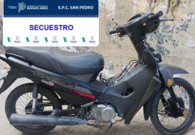 Hallaron una moto robada en la esquina de Benefactora Sampedrina y Güemes