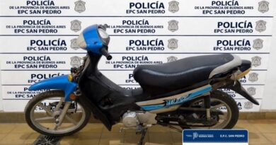 Encontraron una moto que había sido robada minutos antes