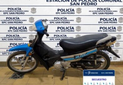 Encontraron una moto que había sido robada minutos antes