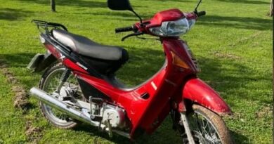 Robaron una moto cerca de la bajada de Chávez