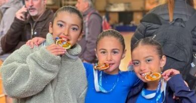 Patinadores del Club América brillaron en la cuarta fecha de la Liga Argentina de Patinaje
