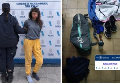 Aprehendieron a una mujer con elementos robados de la cantina del Club Independencia