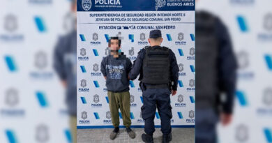Golpeó a su pareja y terminó detenido: la mujer sufrió lesiones